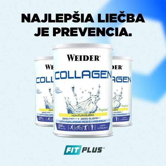 COLLAGEN, kolagen, klby, slachy, kosti, vaziva, fitness, doplnky, fit plus, weider