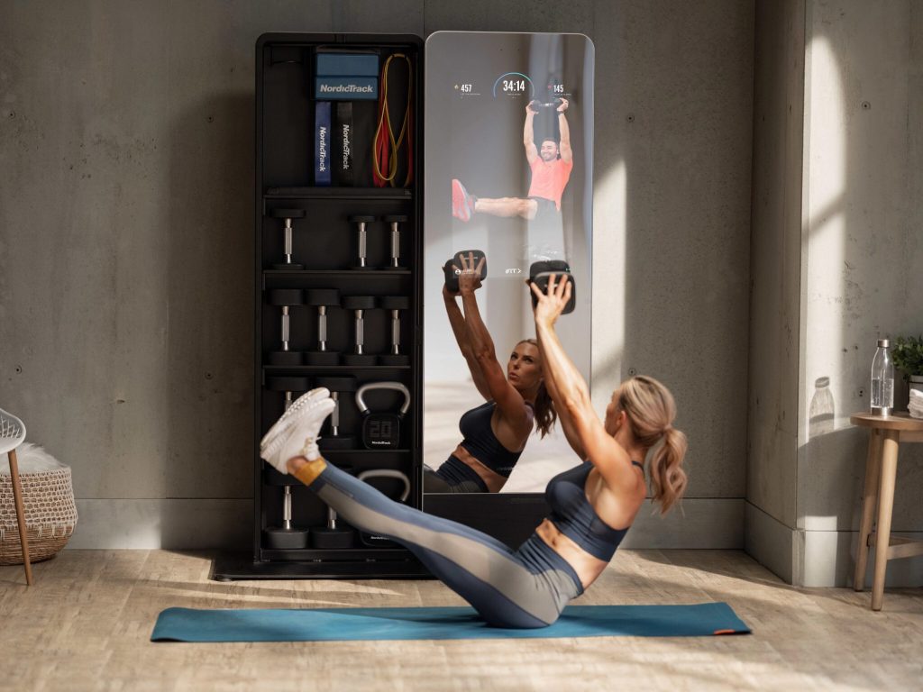 nordictrack vault, mirror, zrkadlo, fit plus