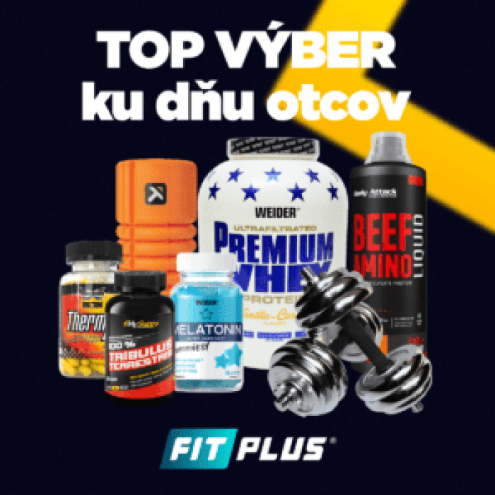 den otcov, fit plus, potes ho, nezabudni, protein, amino, harbinger, thermx, melatonin, tribulus, činky, nakladacie, jednoručky