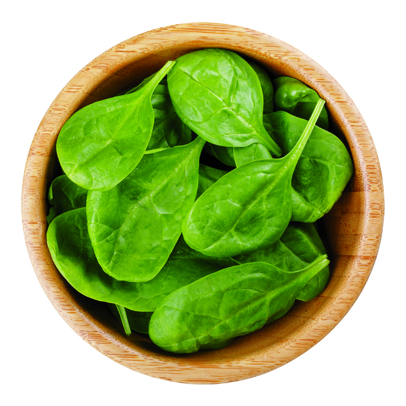 8 klíčových živin pro zdraví - špenát