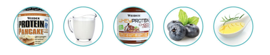 WEIDER Protein Pancake ingredients